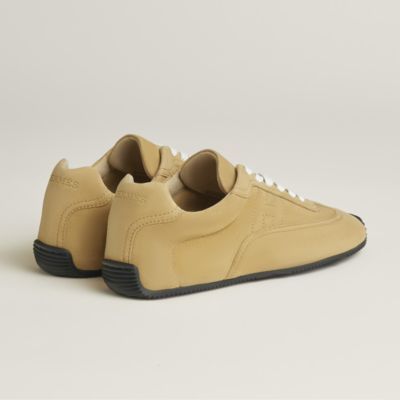 Beige/Natural - Women's leather sneakers & trainers | Hermès USA